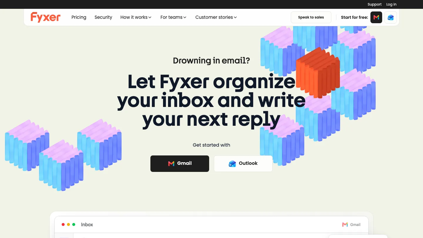 Fyxer product interface
